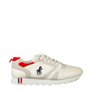 Ανδρικά αθλητικά παπούτσια    Selin λευκά με γκρί